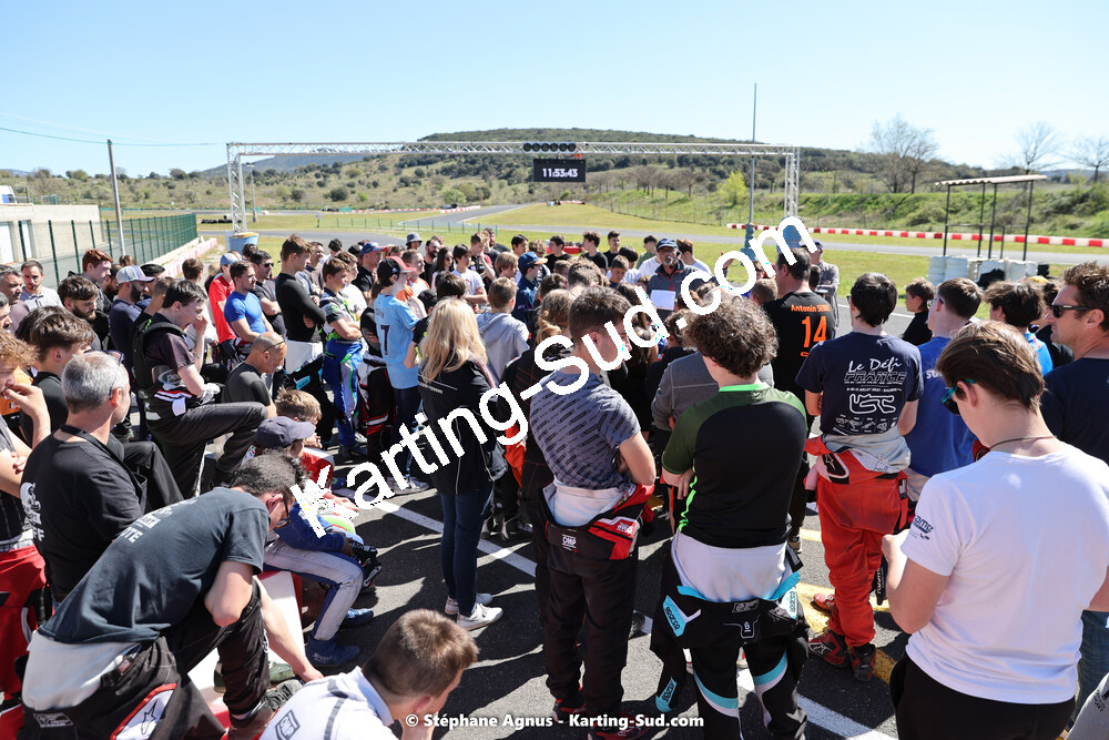 08 & 09/04/2023 : 3ème manche du Championnat du Sud à Fun Kart Brissac (photos Stéphane Agnus) 2023 — karting