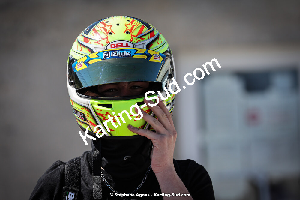 Quentin PAGES — 08 & 09/04/2023 : 3ème manche du Championnat du Sud à Fun Kart Brissac (photos Stéphane Agnus) 2023 — karting