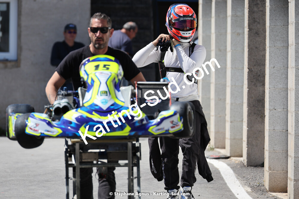 Noann ANDRES, Sébastien ANDRES — 08 & 09/04/2023 : 3ème manche du Championnat du Sud à Fun Kart Brissac (photos Stéphane Agnus) 2023 — karting