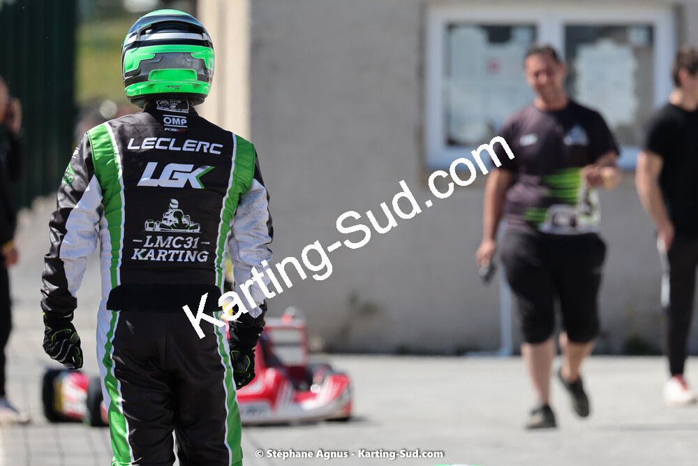 Yannick LECLERC — 08 & 09/04/2023 : 3ème manche du Championnat du Sud à Fun Kart Brissac (photos Stéphane Agnus) 2023 — karting