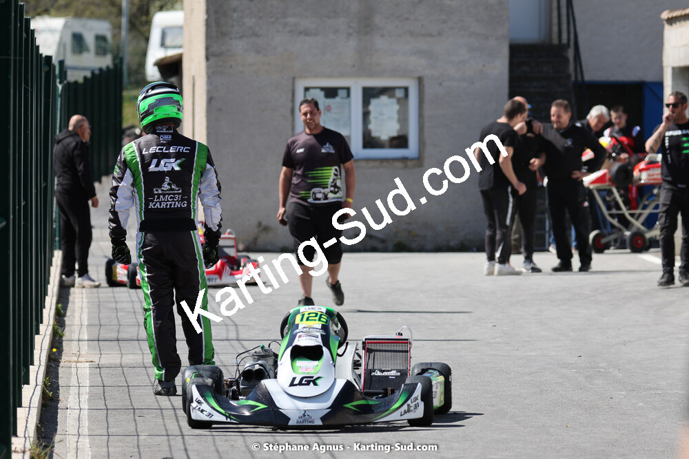 Yannick LECLERC — 08 & 09/04/2023 : 3ème manche du Championnat du Sud à Fun Kart Brissac (photos Stéphane Agnus) 2023 — karting