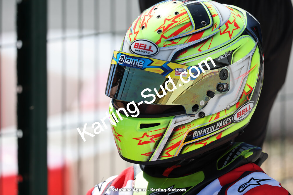 Quentin PAGES — 08 & 09/04/2023 : 3ème manche du Championnat du Sud à Fun Kart Brissac (photos Stéphane Agnus) 2023 — karting