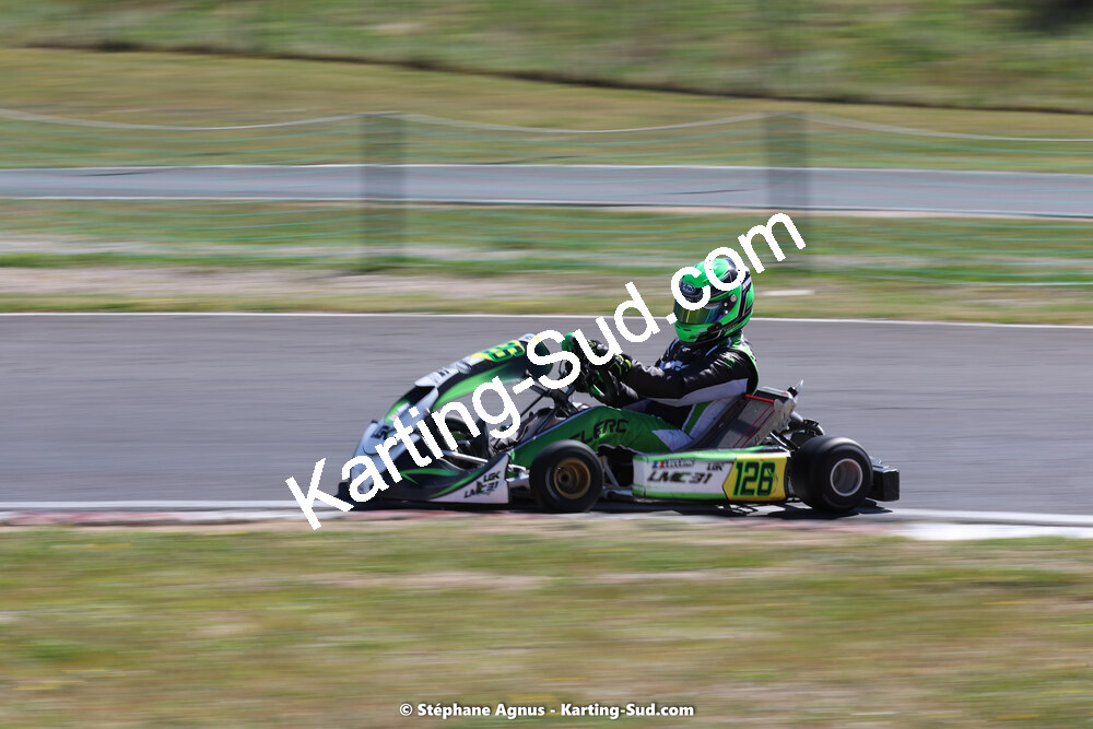 Yannick LECLERC — 08 & 09/04/2023 : 3ème manche du Championnat du Sud à Fun Kart Brissac (photos Stéphane Agnus) 2023 — karting