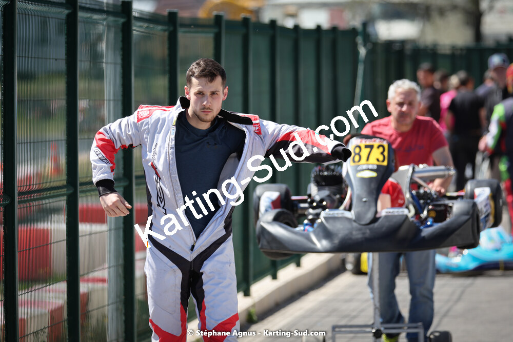 08 & 09/04/2023 : 3ème manche du Championnat du Sud à Fun Kart Brissac (photos Stéphane Agnus) 2023 — karting