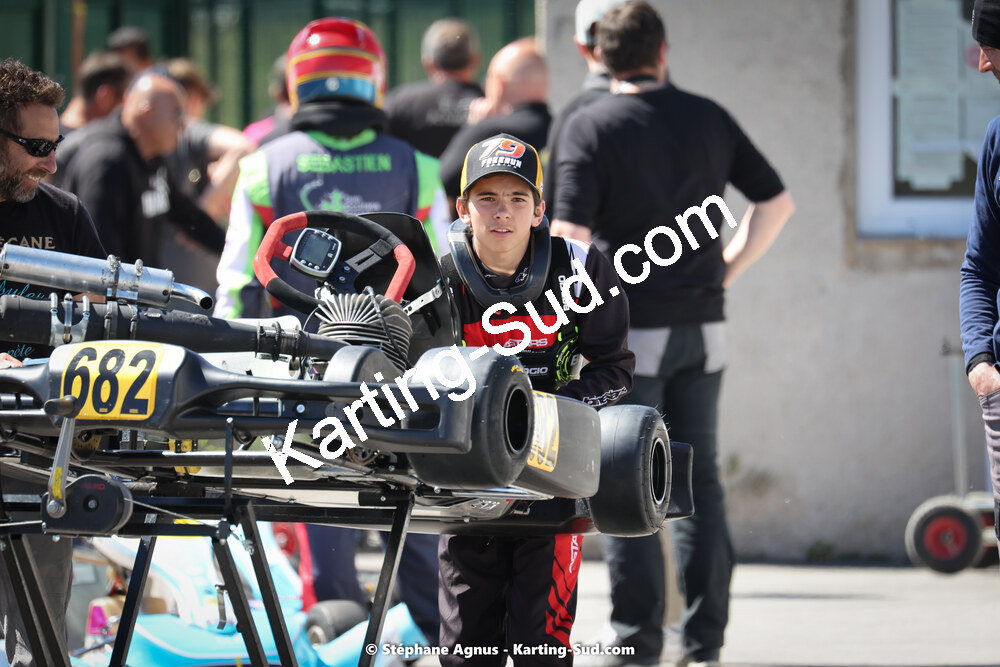 08 & 09/04/2023 : 3ème manche du Championnat du Sud à Fun Kart Brissac (photos Stéphane Agnus) 2023 — karting