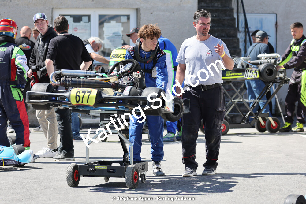 08 & 09/04/2023 : 3ème manche du Championnat du Sud à Fun Kart Brissac (photos Stéphane Agnus) 2023 — karting