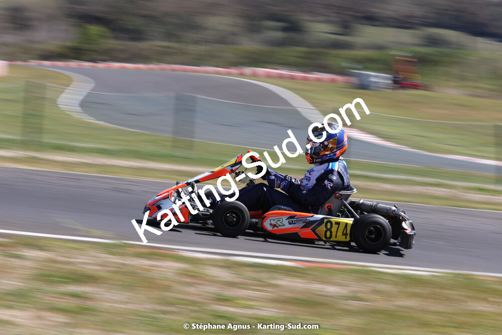08 & 09/04/2023 : 3ème manche du Championnat du Sud à Fun Kart Brissac (photos Stéphane Agnus) 2023 — karting