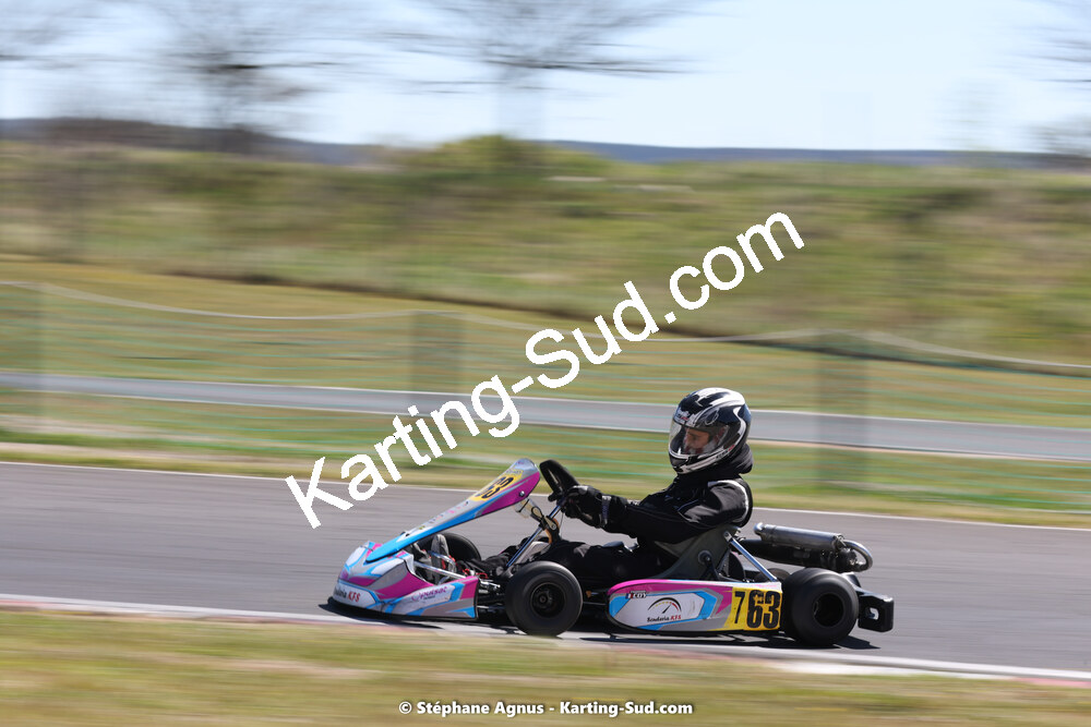 08 & 09/04/2023 : 3ème manche du Championnat du Sud à Fun Kart Brissac (photos Stéphane Agnus) 2023 — karting