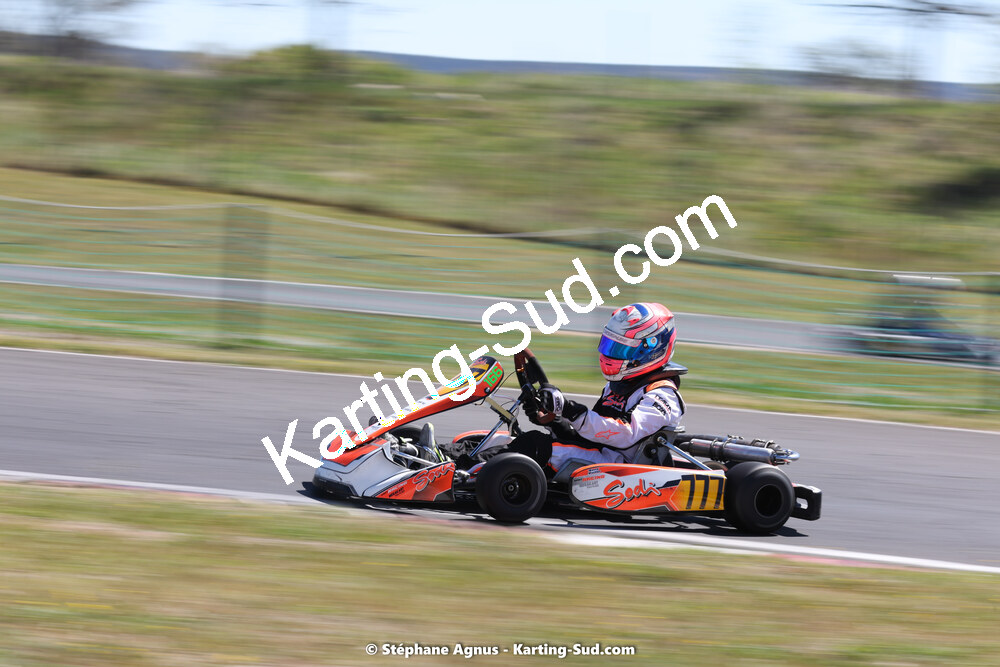 08 & 09/04/2023 : 3ème manche du Championnat du Sud à Fun Kart Brissac (photos Stéphane Agnus) 2023 — karting