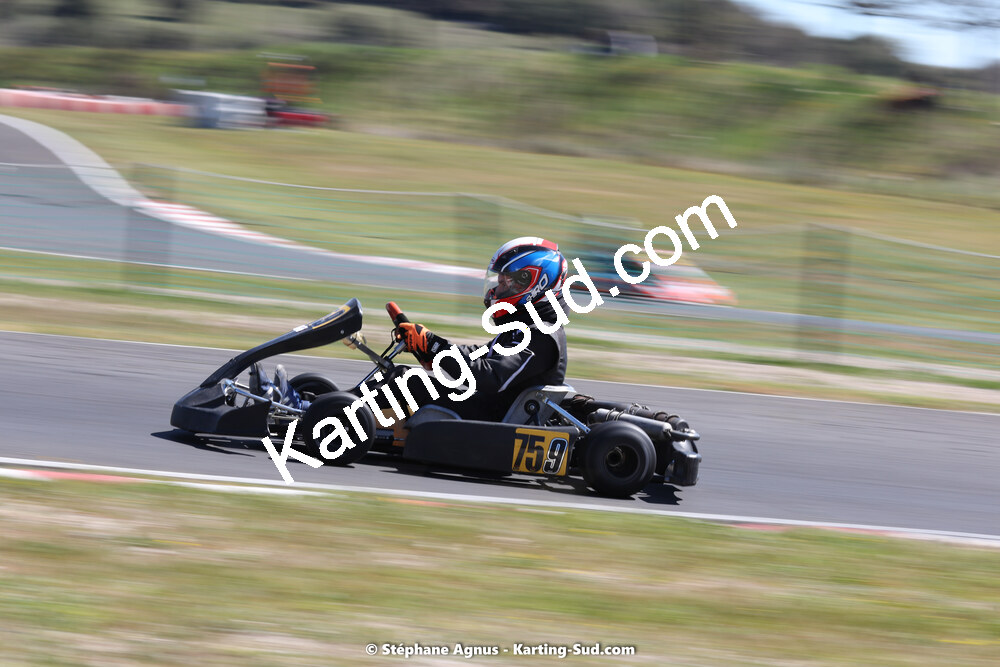 08 & 09/04/2023 : 3ème manche du Championnat du Sud à Fun Kart Brissac (photos Stéphane Agnus) 2023 — karting