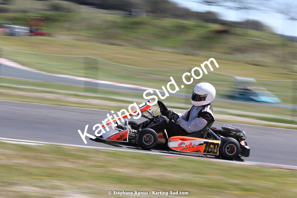 08 & 09/04/2023 : 3ème manche du Championnat du Sud à Fun Kart Brissac (photos Stéphane Agnus) 2023 — karting