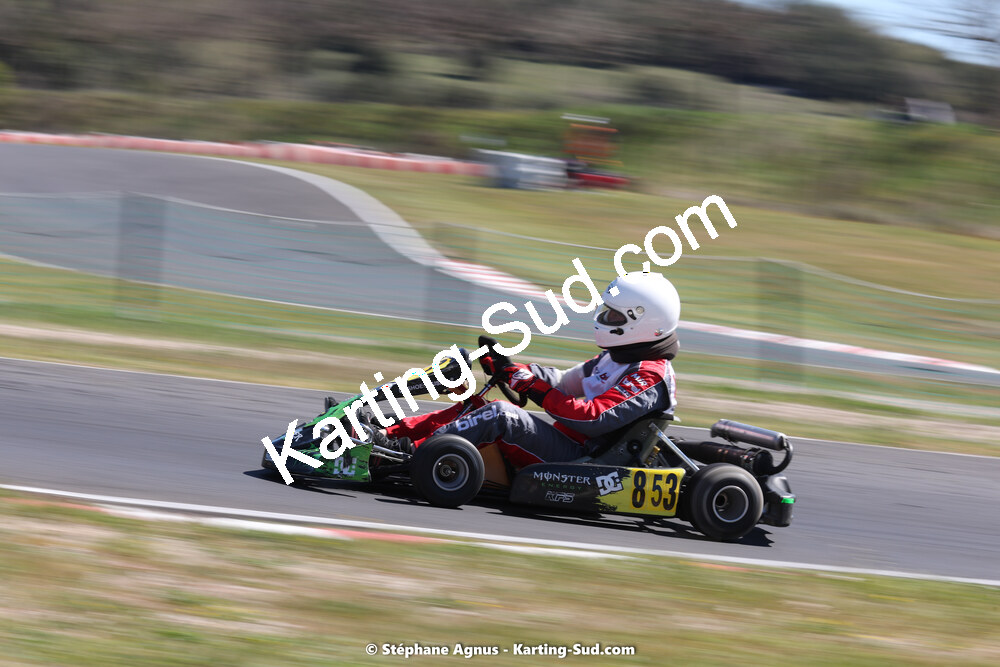 08 & 09/04/2023 : 3ème manche du Championnat du Sud à Fun Kart Brissac (photos Stéphane Agnus) 2023 — karting