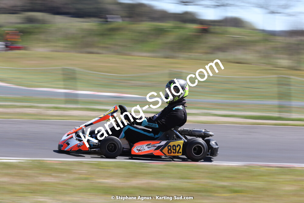 08 & 09/04/2023 : 3ème manche du Championnat du Sud à Fun Kart Brissac (photos Stéphane Agnus) 2023 — karting