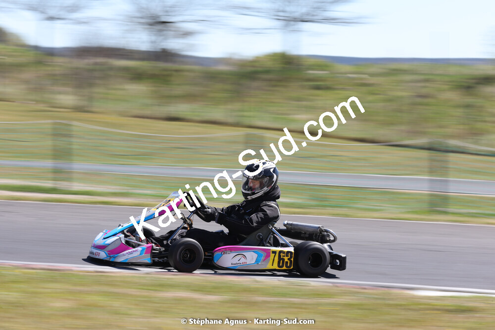 08 & 09/04/2023 : 3ème manche du Championnat du Sud à Fun Kart Brissac (photos Stéphane Agnus) 2023 — karting