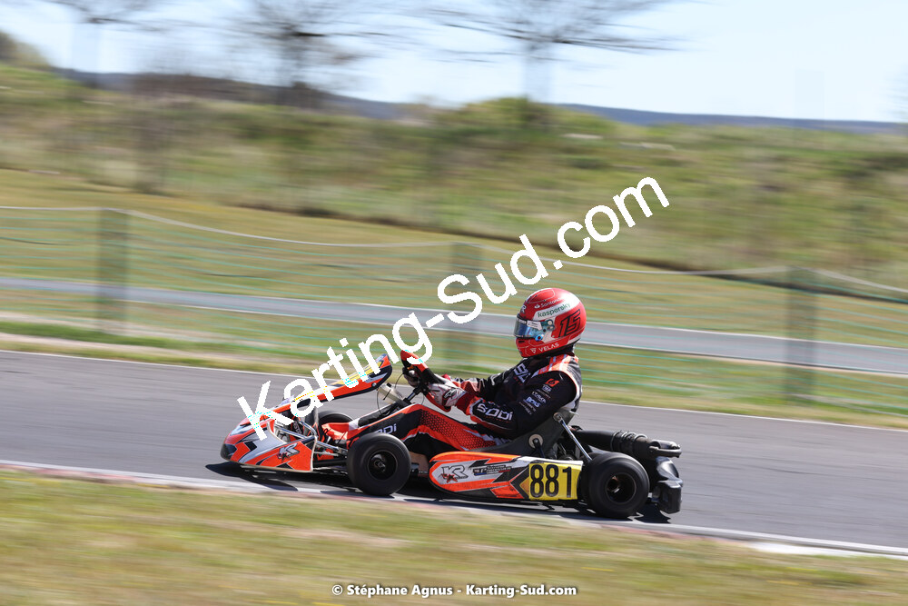 08 & 09/04/2023 : 3ème manche du Championnat du Sud à Fun Kart Brissac (photos Stéphane Agnus) 2023 — karting