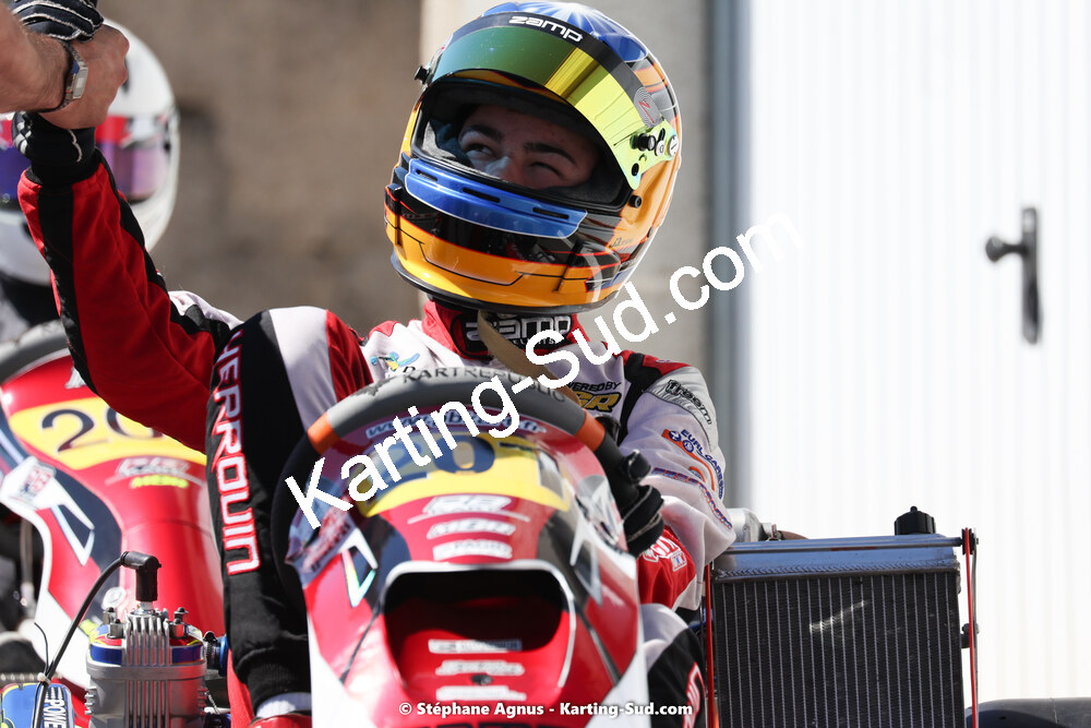 Hugo HERROUIN — 08 & 09/04/2023 : 3ème manche du Championnat du Sud à Fun Kart Brissac (photos Stéphane Agnus) 2023 — karting