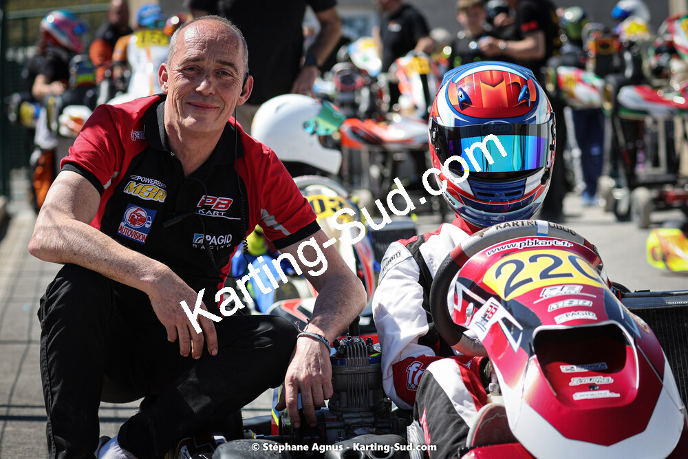 08 & 09/04/2023 : 3ème manche du Championnat du Sud à Fun Kart Brissac (photos Stéphane Agnus) 2023 — karting