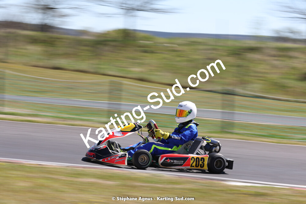 08 & 09/04/2023 : 3ème manche du Championnat du Sud à Fun Kart Brissac (photos Stéphane Agnus) 2023 — karting