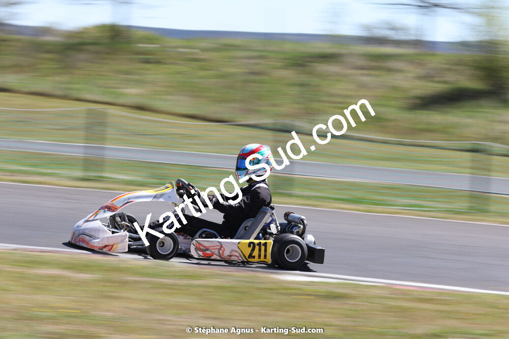 08 & 09/04/2023 : 3ème manche du Championnat du Sud à Fun Kart Brissac (photos Stéphane Agnus) 2023 — karting