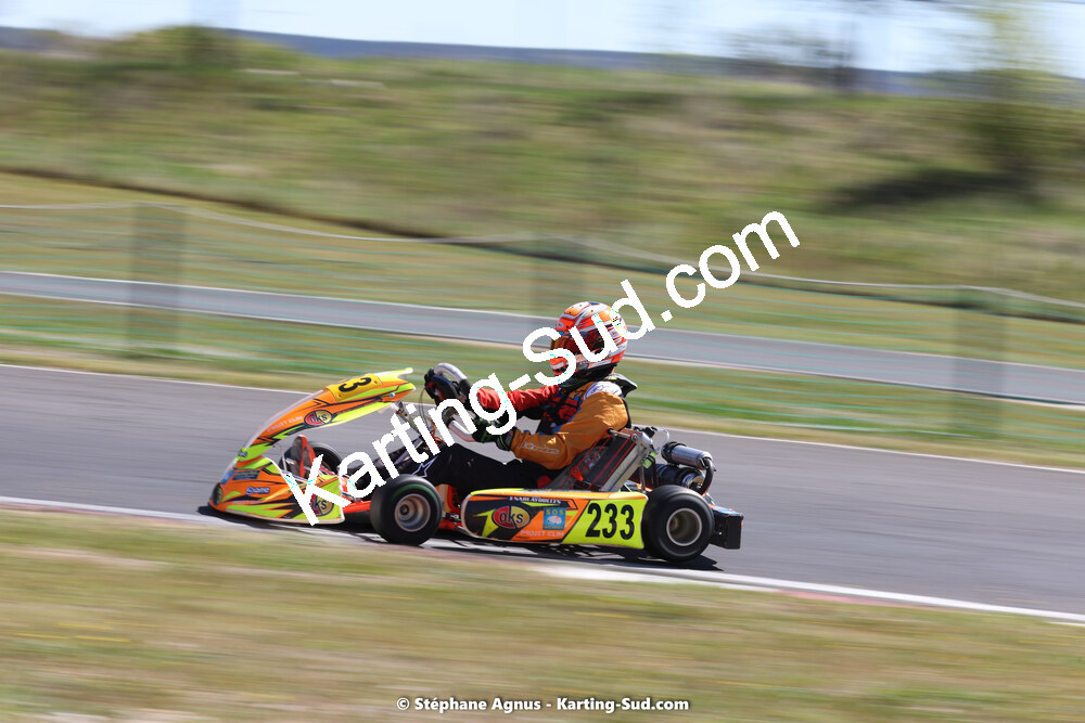 08 & 09/04/2023 : 3ème manche du Championnat du Sud à Fun Kart Brissac (photos Stéphane Agnus) 2023 — karting