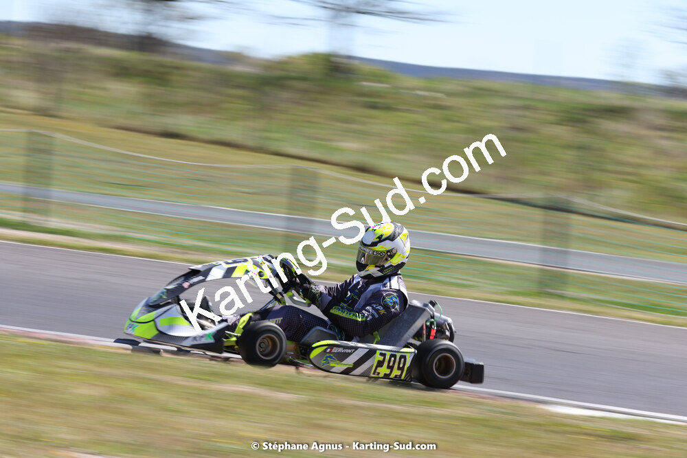 Steven SERVANT — 08 & 09/04/2023 : 3ème manche du Championnat du Sud à Fun Kart Brissac (photos Stéphane Agnus) 2023 — karting