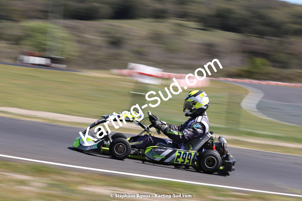 Steven SERVANT — 08 & 09/04/2023 : 3ème manche du Championnat du Sud à Fun Kart Brissac (photos Stéphane Agnus) 2023 — karting