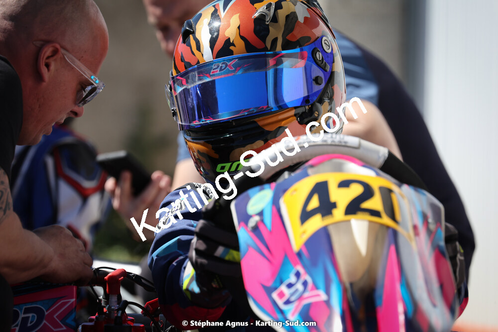 08 & 09/04/2023 : 3ème manche du Championnat du Sud à Fun Kart Brissac (photos Stéphane Agnus) 2023 — karting