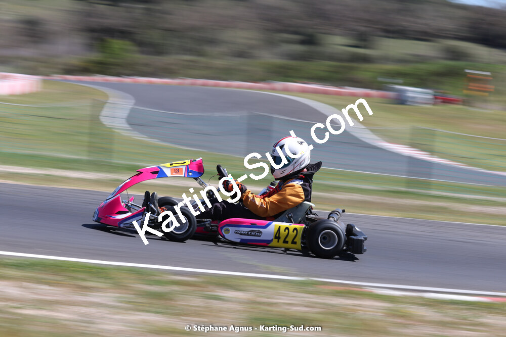 08 & 09/04/2023 : 3ème manche du Championnat du Sud à Fun Kart Brissac (photos Stéphane Agnus) 2023 — karting