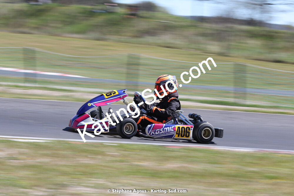 08 & 09/04/2023 : 3ème manche du Championnat du Sud à Fun Kart Brissac (photos Stéphane Agnus) 2023 — karting