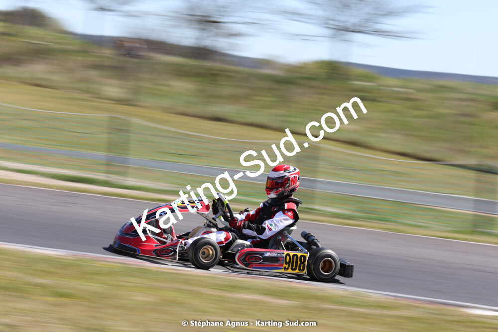 08 & 09/04/2023 : 3ème manche du Championnat du Sud à Fun Kart Brissac (photos Stéphane Agnus) 2023 — karting