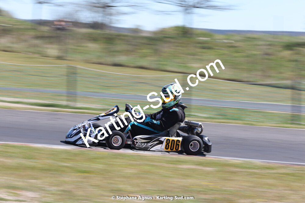 08 & 09/04/2023 : 3ème manche du Championnat du Sud à Fun Kart Brissac (photos Stéphane Agnus) 2023 — karting
