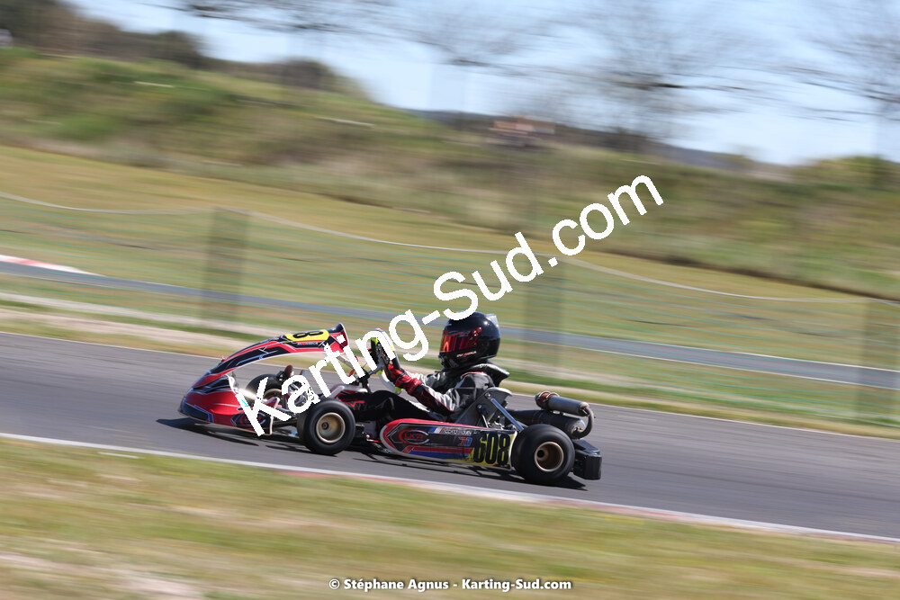 08 & 09/04/2023 : 3ème manche du Championnat du Sud à Fun Kart Brissac (photos Stéphane Agnus) 2023 — karting