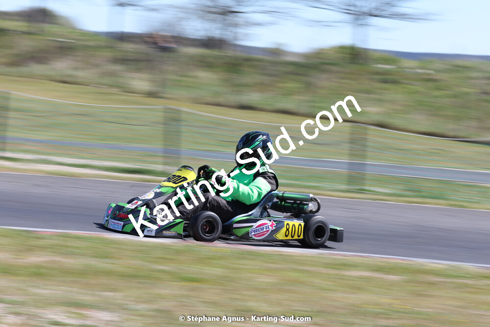 08 & 09/04/2023 : 3ème manche du Championnat du Sud à Fun Kart Brissac (photos Stéphane Agnus) 2023 — karting