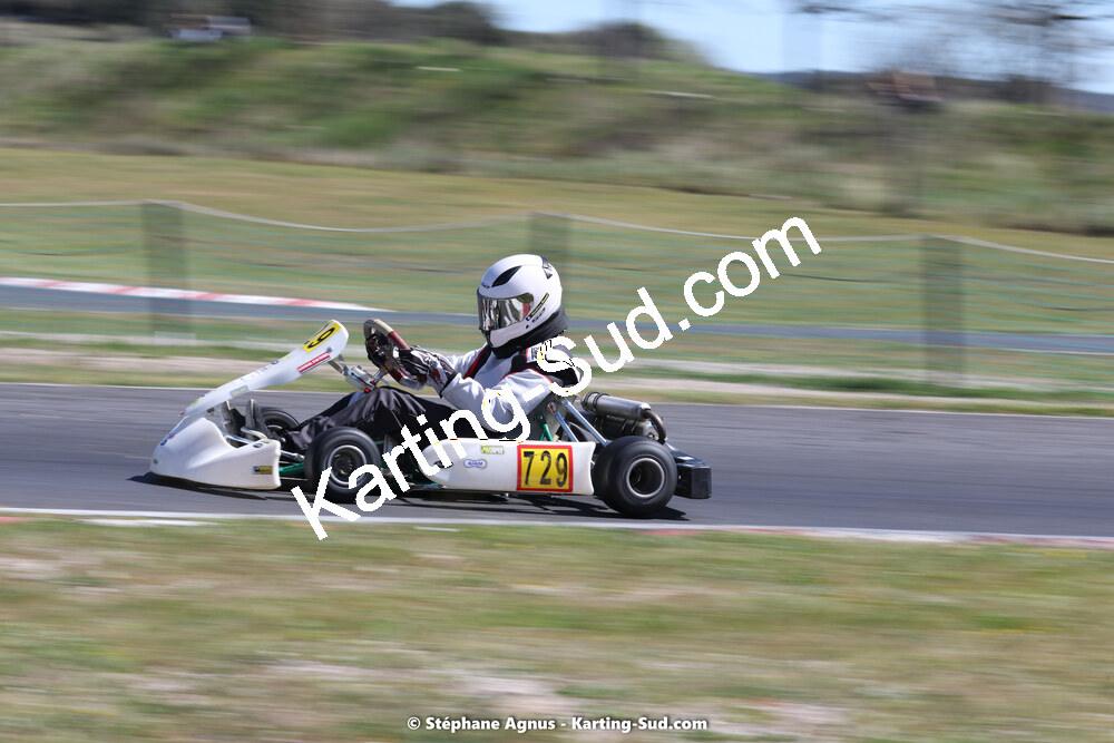 08 & 09/04/2023 : 3ème manche du Championnat du Sud à Fun Kart Brissac (photos Stéphane Agnus) 2023 — karting