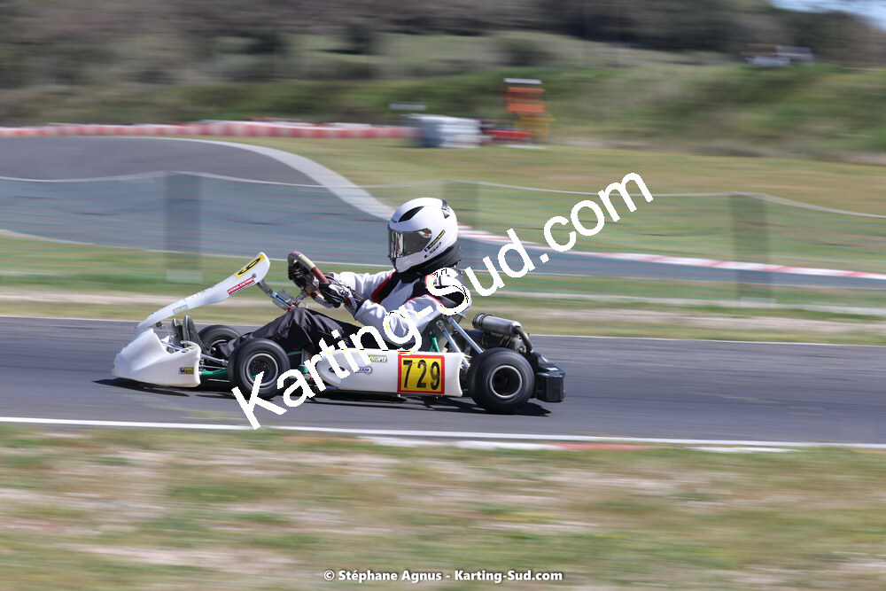 08 & 09/04/2023 : 3ème manche du Championnat du Sud à Fun Kart Brissac (photos Stéphane Agnus) 2023 — karting