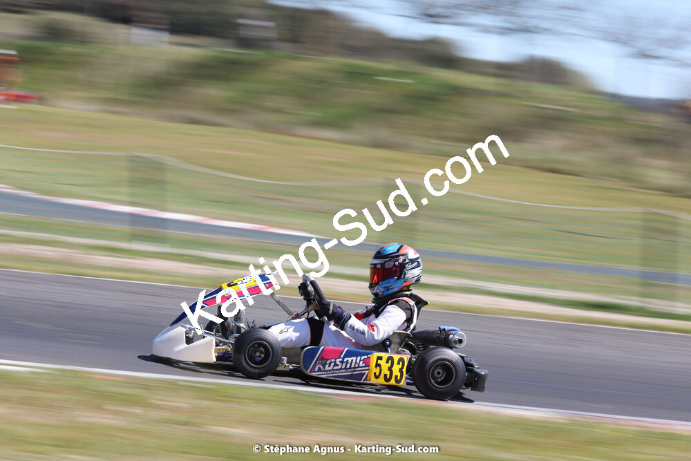 08 & 09/04/2023 : 3ème manche du Championnat du Sud à Fun Kart Brissac (photos Stéphane Agnus) 2023 — karting