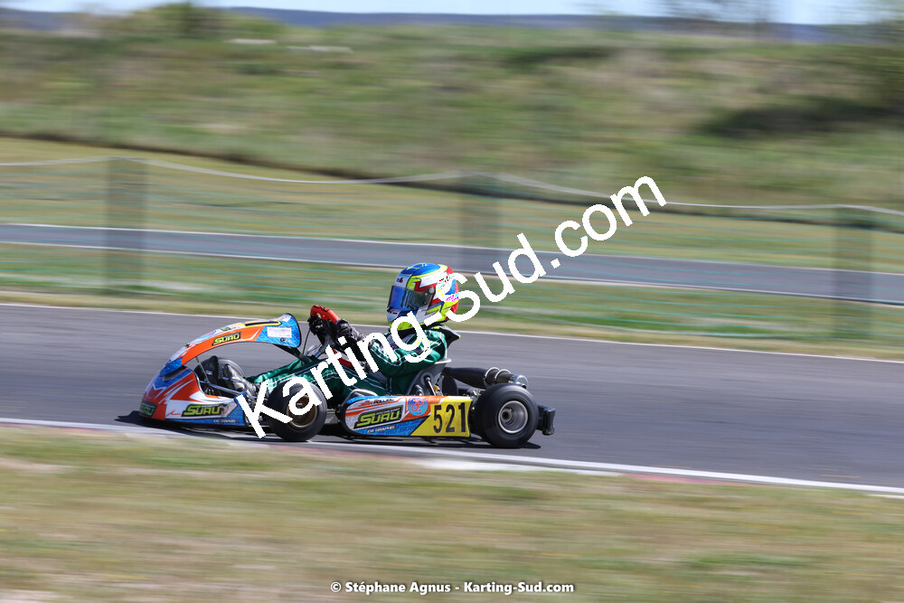 08 & 09/04/2023 : 3ème manche du Championnat du Sud à Fun Kart Brissac (photos Stéphane Agnus) 2023 — karting