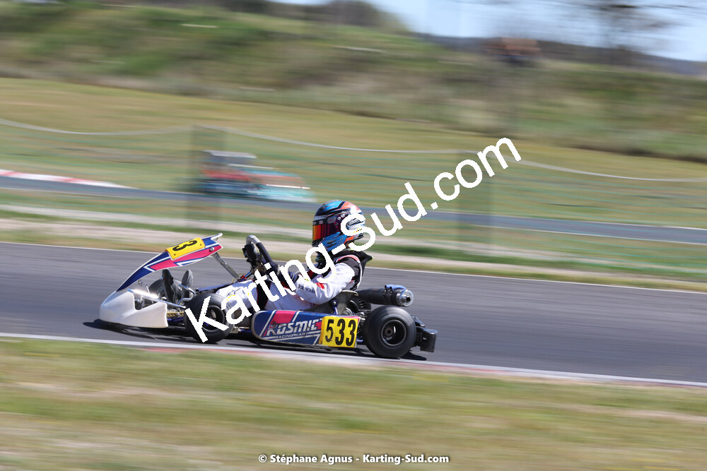 08 & 09/04/2023 : 3ème manche du Championnat du Sud à Fun Kart Brissac (photos Stéphane Agnus) 2023 — karting