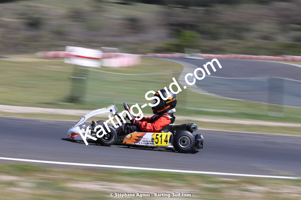 08 & 09/04/2023 : 3ème manche du Championnat du Sud à Fun Kart Brissac (photos Stéphane Agnus) 2023 — karting