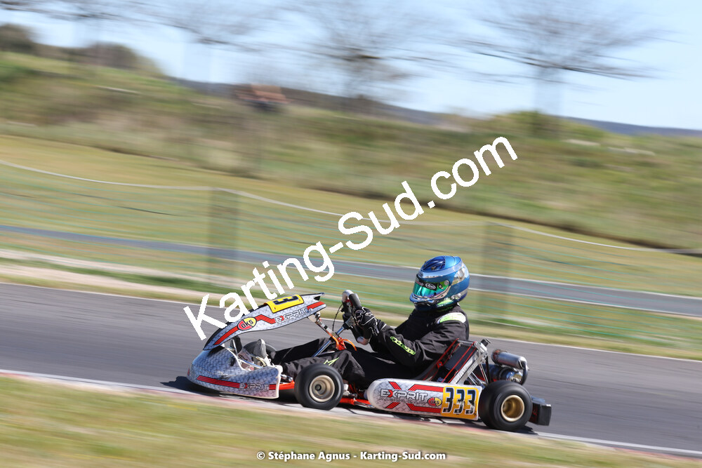 08 & 09/04/2023 : 3ème manche du Championnat du Sud à Fun Kart Brissac (photos Stéphane Agnus) 2023 — karting