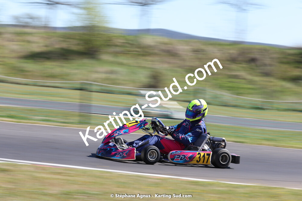 08 & 09/04/2023 : 3ème manche du Championnat du Sud à Fun Kart Brissac (photos Stéphane Agnus) 2023 — karting