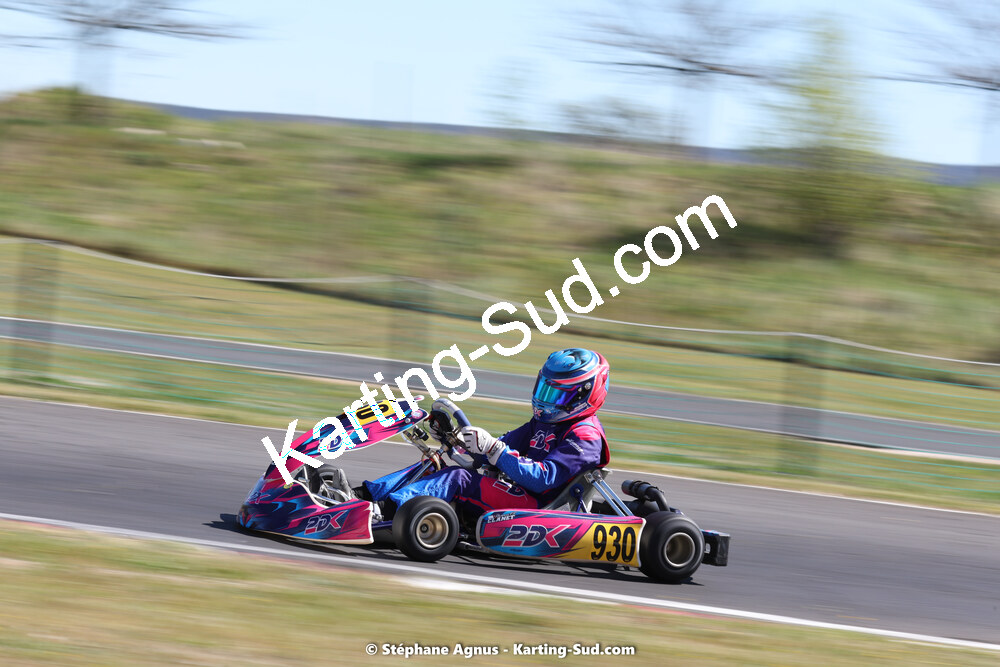 08 & 09/04/2023 : 3ème manche du Championnat du Sud à Fun Kart Brissac (photos Stéphane Agnus) 2023 — karting