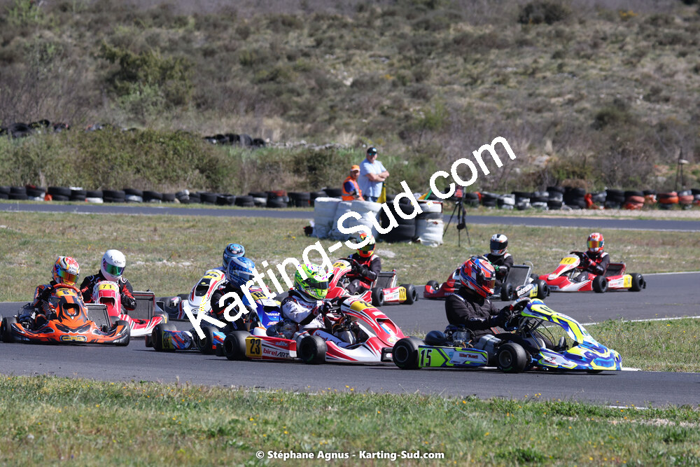 08 & 09/04/2023 : 3ème manche du Championnat du Sud à Fun Kart Brissac (photos Stéphane Agnus) 2023 — karting