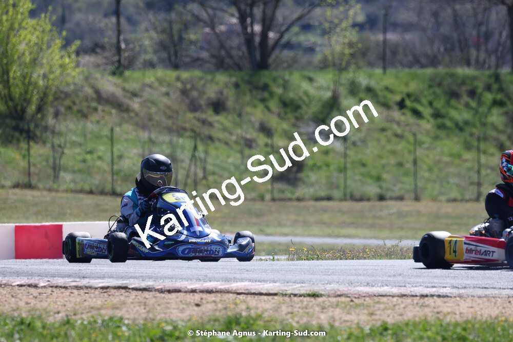 08 & 09/04/2023 : 3ème manche du Championnat du Sud à Fun Kart Brissac (photos Stéphane Agnus) 2023 — karting
