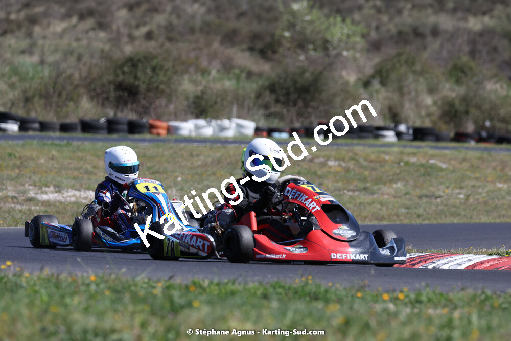 08 & 09/04/2023 : 3ème manche du Championnat du Sud à Fun Kart Brissac (photos Stéphane Agnus) 2023 — karting