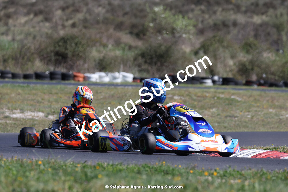 08 & 09/04/2023 : 3ème manche du Championnat du Sud à Fun Kart Brissac (photos Stéphane Agnus) 2023 — karting