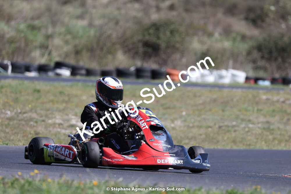 08 & 09/04/2023 : 3ème manche du Championnat du Sud à Fun Kart Brissac (photos Stéphane Agnus) 2023 — karting