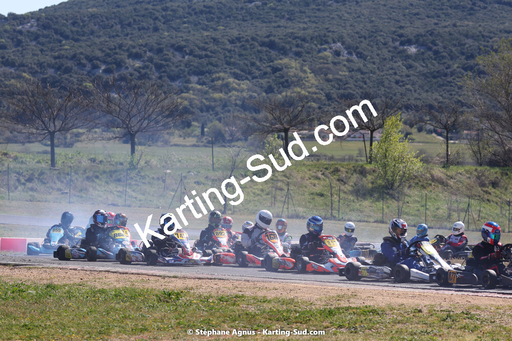 08 & 09/04/2023 : 3ème manche du Championnat du Sud à Fun Kart Brissac (photos Stéphane Agnus) 2023 — karting