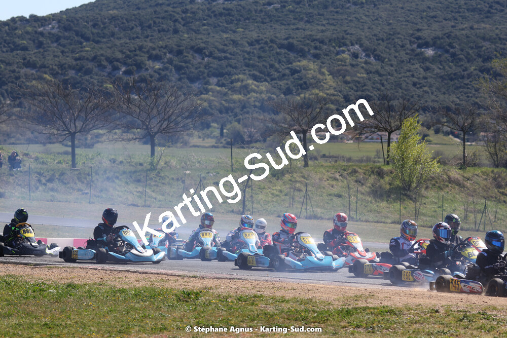 08 & 09/04/2023 : 3ème manche du Championnat du Sud à Fun Kart Brissac (photos Stéphane Agnus) 2023 — karting