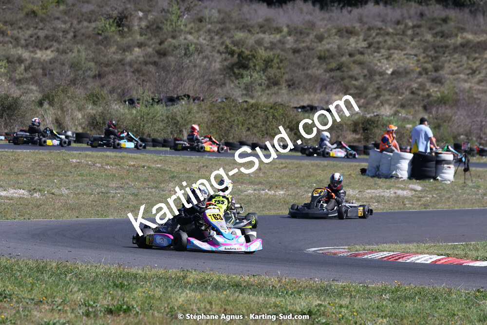 08 & 09/04/2023 : 3ème manche du Championnat du Sud à Fun Kart Brissac (photos Stéphane Agnus) 2023 — karting